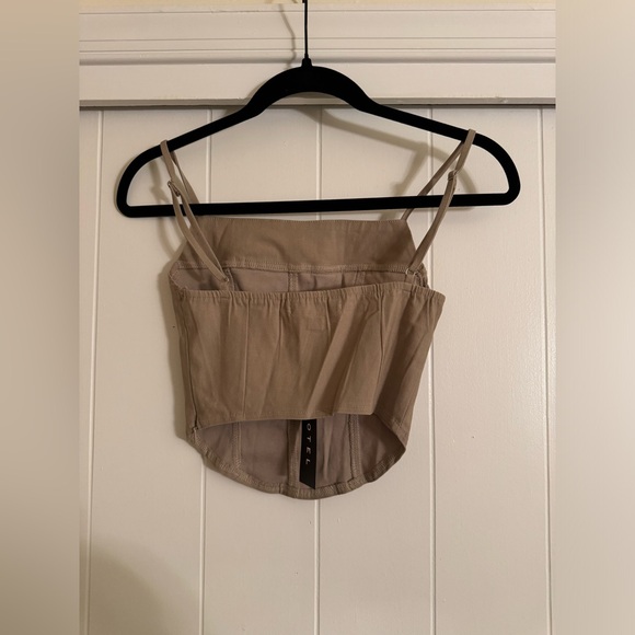 NWT Motel Rocks Mashika Corset Top In Stone Tailoring - Picture 8 of 11